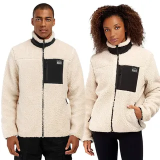 Siroko Levi Jacke - Beige / Black - XL