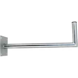 PremiumX 75cm Wandhalter Stahl verzinkt Ø 48mm Winkel Wand-Halterung für Satelliten-Schüssel SAT-Antenne