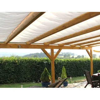 Floracord Sonnensegel FLORACORD, weiß, B:91cm T:330cm, Polyester, Sonnensegel, B: 460 cm, terracotta