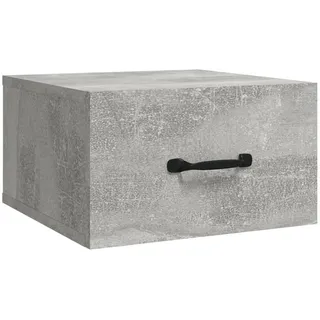 vidaXL Nachtschrank NA 35 x 35 x 20 cm Betongrau