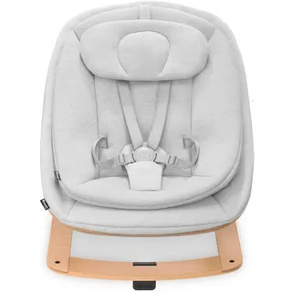 hauck Alpha + grey inkl. Alpha Bouncer 2 in 1 hearts grey