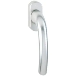 HOPPE DK-Fenstergriff Tôkyô 0710/U26 mit ovaler Rosette VK7x32,F9016 beschichtet