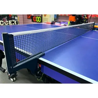 IPENNY Tischtennisnetze PE Tisch Tennis Netz Ping Pong Net TT-Netz Einzelnetz (Ohne Halterung) Professionell Tischtennisnetze Weißer Rand 175cm * 14cm