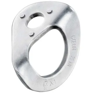 Petzl Coeur Steel 10 Mm Bohrhakenlasche 20 Einheiten - Grey - One Size