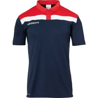 Uhlsport Offense 23 Kurzarm-poloshirt - Navy / Red / White - 13-14 Jahre