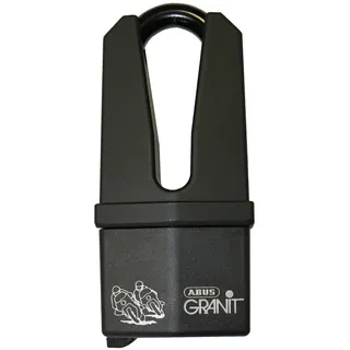 ABUS Bremsscheibenschloss Granit Quick 37/60HB70 smoke Black/Yellow - One Size