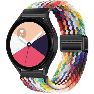 FYISWHO Magnetisch Ersatzarmband für Ticwatch Pro 3/Pro 3 Ultra GPS/GTX/E2/S2, 22mm Nylon Sport Armband Uhrenarmband, Armbänder für Coros Pace 3/Pace Pro/Apex 2 Pro/Apex Pro/Apex 46mm