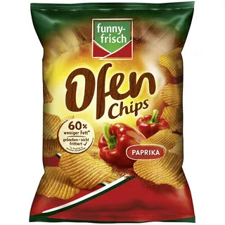 Funny-Frisch Ofen Chips Paprika Chips 125,0 g