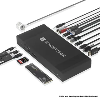 Sonnet Technologies Sonnet Echo 20 Thunderbolt 4 SuperDock für MAC, Windows, Chromebook