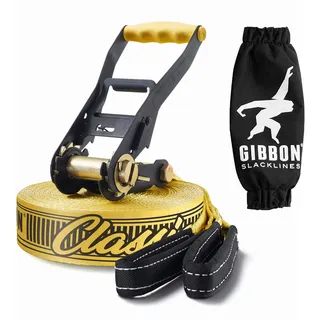 GIBBON Slackline Classic Balance Spiel Balancierspiel Gleichgewichtstrainer