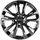 Oberon 5 black Alufelge 16 Zoll ET50 5x108 ML63 4