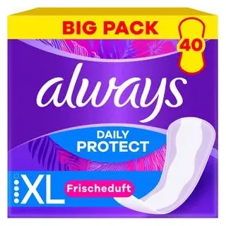 Always Slipeinlagen Daily Protect Extra Long 40 St.