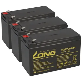 KungLong USV Akkusatz kompatibel XANTO RT 1000 AGM Blei Notstrom Batterie