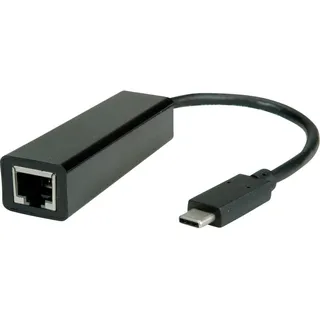 Value Netzwerk Adapter [1x USB-C® Stecker - 1x RJ45-Buchse]