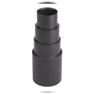 BAUHELD Staubsaugeradapter 1 Stück Schwarz