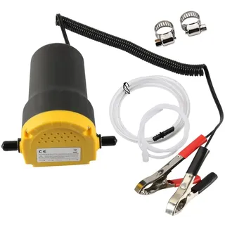 TONZACK Motorölpumpen Ölwechsel Pumpe Absaugpumpe Ölpumpe mit Schlauch,12V 60W Ölabsaugpumpe, Kraftstoffpumpe Dieselpumpe für Öl und Diesel zum Auto & Motorrad