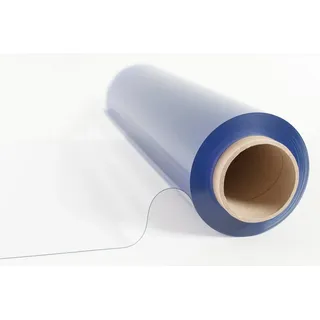ANKO Planen LKW PVC Plane transparent 0,5mm / 0,8mm Fensterfolie Fensterplane (0,5mm, 1,4m x 2m, ohne Ösen)