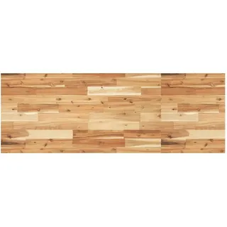 vidaXL Waschtischplatte, Tischplatte für Aufsatzbecken, Holzplatte Badezimmer Ölbeschichtung, Ersatztischplatte Arbeitsplatte, 120x50x2cm Massivholz Akazie