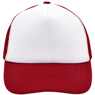 myrtle-beach 5 Panel Mesh Cap rot/weiß one size