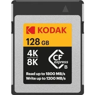 Cactus Kodak CFexpress Type B 128GB (128 GB, CFexpress Typ B), Speicherkarte,