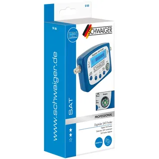 Schwaiger SAT-Finder SF80 531 m. LCD-Display Blau