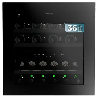 Cecotec Bolero Grandsommelier Duo 36000 Touch Weinkühlschrank - Matt Black