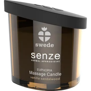 Swede Senze Euphoria Massage Kerze Vanille Sandelholz 50 ml