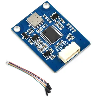 TVOC Gas Sensor with CO2 & Formaldehyde Detection - High Sensitivity, Low Power Consumption, Compact Size for Air Quality Monitors - Compatible with Raspberry Pi, Arduino, ESP32 (UART Interface)
