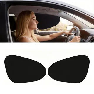 LXFDAFA 2X Auto Sonnenschutz für Ford Fiesta H MK VI MK6 MK7 Hatchback 2008-2018 Sonnenschutz Auto Seitenscheibe Sonnenblende AutoSonnenschutz Hitzeschutz UV Schutz Blendschutz