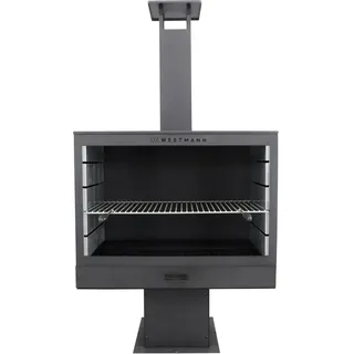 Westmann Grill und Kaminofen Schwarz
