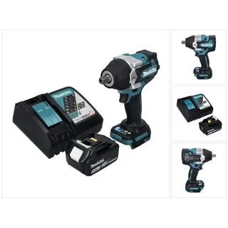 DTW 701 RT1 Akku Schlagschrauber 18 V 700 Nm 1/2" XPT Brushless + 1x Akku 5,0 Ah + Ladegerät