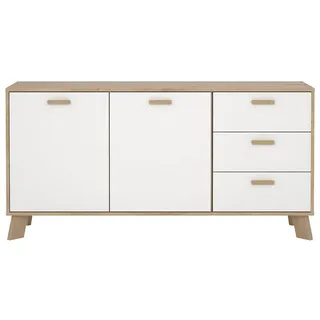 Tvilum Sideboard Ikast Sideboard 2 Türen, 3 Schubladen Eichen-Dekor
