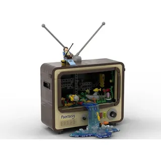pantasy Original-Retro Series Bauset Vintage Television 19 cm
