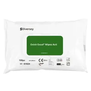 Diversey Oxivir Excel Wipe Acti Desinfektionstücher 100 St.