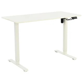 Schreibtisch Charlie Weiß ca. 120x60x72-118cm