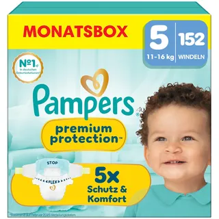 Pampers Premium Protection Gr. 5 (11-16 kg) 152 St.
