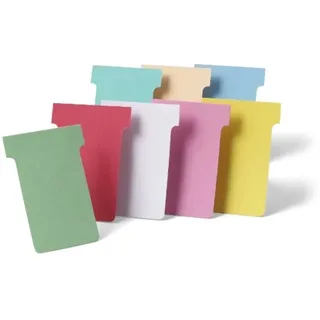 NOBO T-Karten Größe 2 / 60 mm 170 g/qm weiß