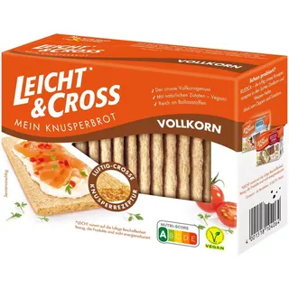 Leicht&Cross VOLLKORN Knäckebrot 125,0 g, 1 Pack
