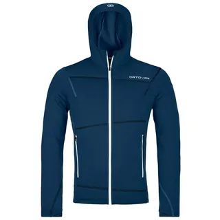 Ortovox Fleece Light Hoodie Jacke (Größe L, blau)