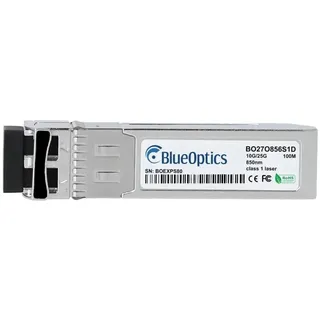 BlueOptics S28-10G-25G-SR-85C kompatibler SFP28 BO27O856S1D, Transceiver, Silber