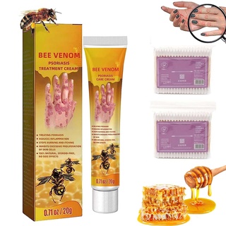 Youth Bee Venom Psoriasis-Behandlungscreme, New Zealand Bee Venom Professionelle Psoriasis-Behandlungscreme für alle Hauttypen (1)