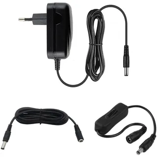 MyVolts 5V EU-Netzteil kompatibel mit Korg Mini Kaoss Pad 2S Dynamischer Synthesizer - mit Verlängerungskabel und Inline-Schalter
