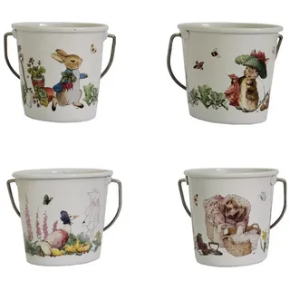 Stow Green Peter Rabbit Eierbecher Eimer 4er Set