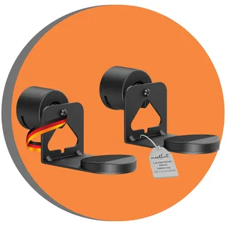 PureMounts PureMounts® Lautsprecher Wandhalterung für Sonos® 100 & 300, 2er Set, schwarz
