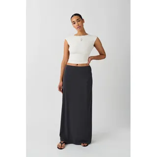 Low waist maxi skirt