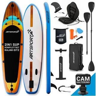 ArtSport Beach Rocker 150 x 76 x 15 cm Weiß/Bunt