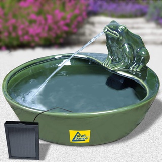 Solar Gartenbrunnen Brunnen Zierbrunnen Zimmerbrunnen Springbrunnen Brunnen Wasserfall Wasserspiel für Garten, Gartenteich, Terrasse