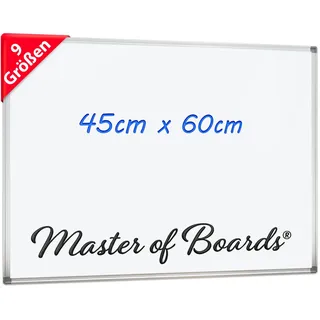 Floordirekt Master of Boards Whiteboard mit lackierter Oberfläche 45 x 60 cm