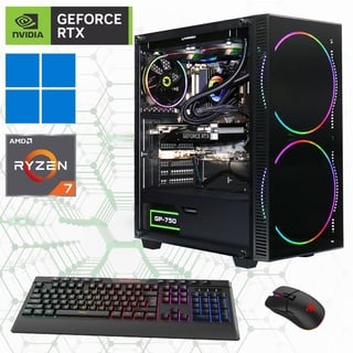 Hyrican Gamemax Black Hole 7260 R7-7700X 32GB/2TB SSD RTX 4070 Super Win11