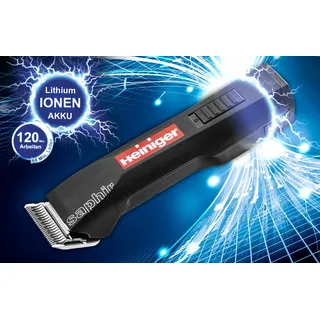HEINIGER SAPHIR BASIC AKKU -/ SCHERMASCHINE MIT SCHERKOPF 1,5 MM